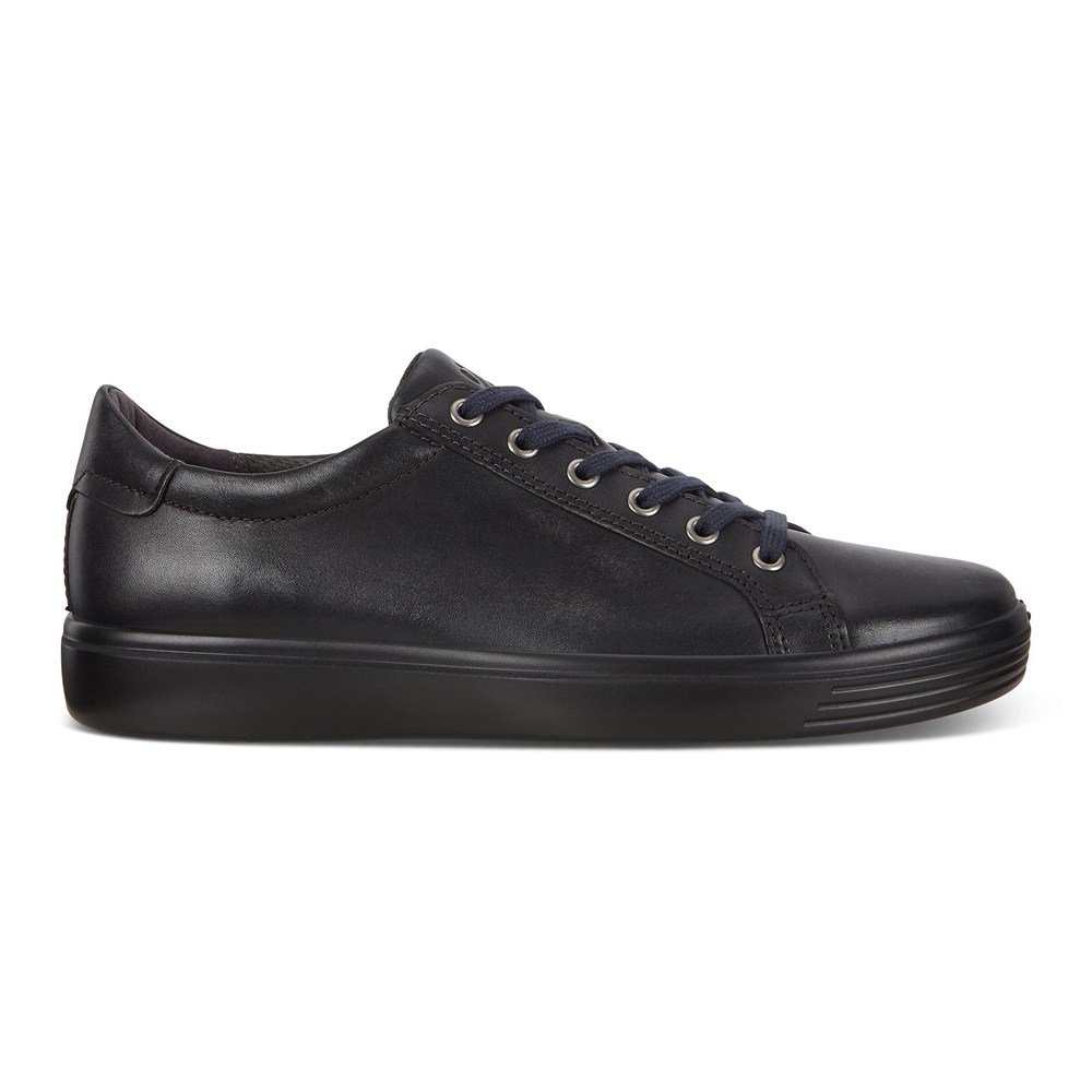 ECCO Mens Sneakers Black - Soft Classic - ORJ-912706